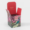 Luxury handmade candle, rapeseed and coconut natural wax, comes packaged in this bold and quirky presentation box. 220g 